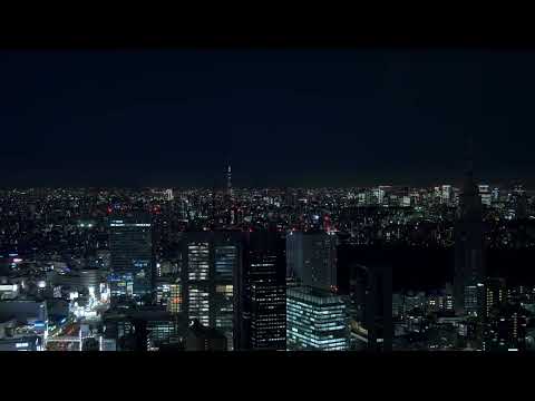 Night View Over Shinjuku from the Park Hyatt Tokyo